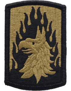 12th Aviation Brigade MultiCam (OCP) Velcro Patch