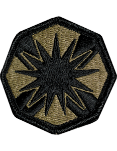 13th Sustainment Command (Expeditionary) MultiCam (OCP) Velcro Patch