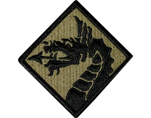 18th Airborne Corps OCP MultiCam scorpion velcro patch with hook-and-loop backing for Army Combat Uniform left shoulder
