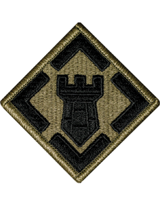 20th Engineer Brigade MultiCam (OCP) Velcro Patch