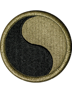 29th Infantry Division MultiCam (OCP) Velcro Patch