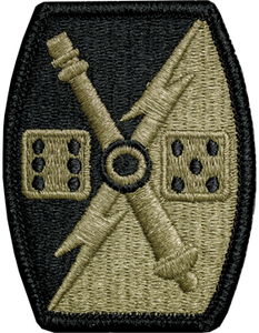 65th Fires Brigade Multicam (OCP) Velcro Patch