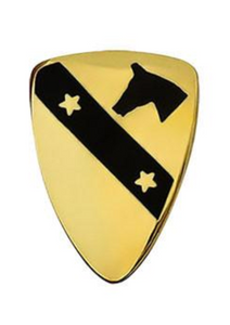 1st Cavalry Unit Crest (Single) 1st Cavalry Unit Crest (Single)