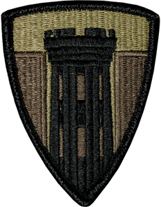 176th Engineer Brigade MultiCam (OCP) Velcro Patch