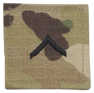 Private Rank (PV2) OCP/Multicam - Velcro w/Hook Back