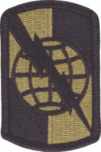 359th Signal Brigade MultiCam (OCP) Velcro Patch