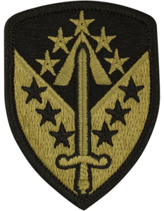 410th Support Brigade MultiCam (OCP) Velcro Patch