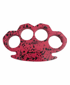 Milspin 2LB Brass Knuckle F*ck Around Find Out Paperweight – MILSPIN