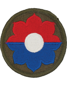 9th Infantry Division Class A Full Color Patch