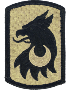 209th Field Artillery Brigade MultiCam OCP Velcro Patch Army shoulder sleeve insignia with hook backing