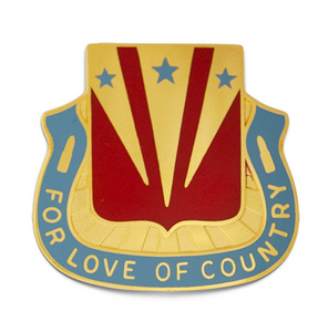 Special Troops Battalion, 33rd Infantry Brigade Combat Team Unit Crest (For Love of Country)