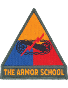 Armor School Class A Full Color Patch Armor School Class A Full Color Patch