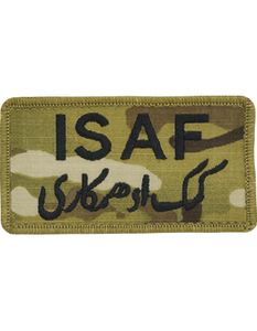 Internal Stabilization Afghan Force (ISAF) with Bagby Border Scorpion (OCP) Velcro Patch Internal Stabilization Afghan Force (ISAF) with Bagby Border Scorpion (OCP) Velcro Patch