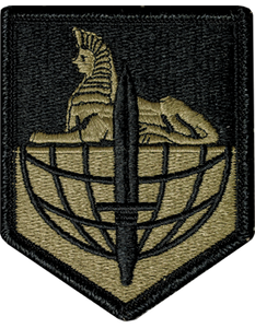 902nd Military Intelligence Group Scorpion OCP velcro patch subdued Army MI shoulder sleeve insignia