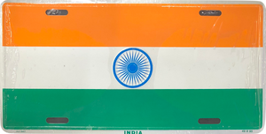 INDIA LICENSE PLATE