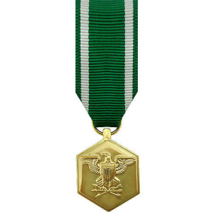 Navy & Marine Corps Commendation Anodized Miniature Medal Navy & Marine Corps Commendation Anodized Miniature Medal