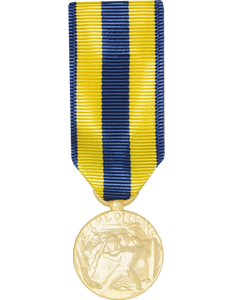 Navy Expeditionary Anodized Miniature Medal Navy Expeditionary Anodized Miniature Medal