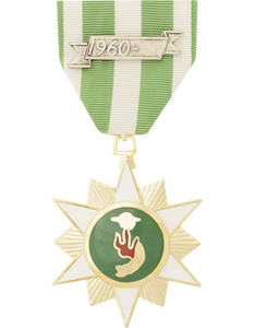 Republic of Vietnam Campaign Medal W/Date Bar Republic of Vietnam Campaign Medal W/Date Bar