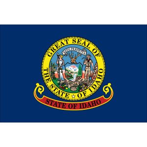 IDAHO POLYESTER STATE FLAG - 3'x5' IDAHO POLYESTER STATE FLAG - 3'x5'