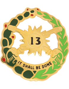 13th Armor Unit Crest