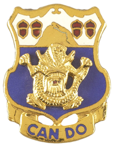 15th Infantry Unit Crest U.S. Army DUI pin distinctive unit insignia dress uniform badge military