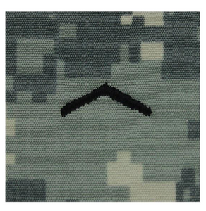 ARMY ROTC ACU RANK W/HOOK CLOSURE : PRIVATE (PV2) ARMY ROTC ACU RANK W/HOOK CLOSURE : PRIVATE (PV2)