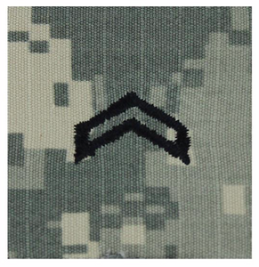 ARMY ROTC ACU RANK W/HOOK CLOSURE : CORPORAL (CPL) ARMY ROTC ACU RANK W/HOOK CLOSURE : CORPORAL (CPL)