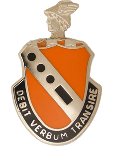 56th Signal Battalion Unit Crest Debit Verbum Transire