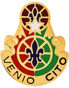 111th Support Group Texas National Guard unit crest Army NG distinctive insignia pin