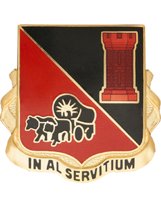 128th Engineer Battalion Unit Crest 128th Engineer Battalion Unit Crest