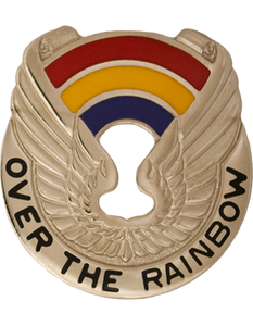 142nd Aviation Army Distinctive Unit Insignia metal unit crest for military uniform wear