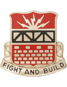 216th Engineer Battalion Unit Crest 216th Engineer Battalion Unit Crest