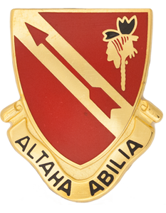 291st Regiment Army Distinctive Unit Insignia Advance Individual Training Unit Crest Altaha Abilia
