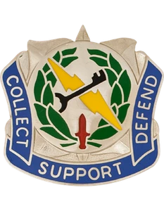 373rd Military Intelligence Battalion Unit Crest Collect Support Defend