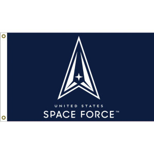 U.S. Space Force Blue Nylon Weather Resistant Flag - 3'x5' U.S. Space Force Blue Nylon Weather Resistant Flag - 3'x5'