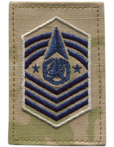 Space Force Chief Master Sergeant of Space Force OCP Velcro Rank Space Force Chief Master Sergeant of Space Force OCP Velcro Rank
