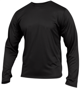 LEVEL 1 GEN III SILK WEIGHT BLACK THERMAL TOPS  LEVEL 1 GEN III SILK WEIGHT BLACK THERMAL TOPS