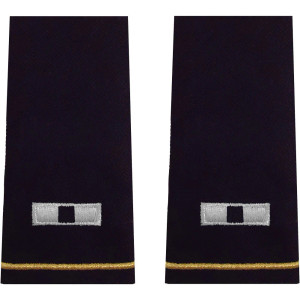 U.S. Army Warrant Officer 1 Dress Blue Soft Shoulder Board - For Male Uniforms U.S. Army Warrant Officer 1 Dress Blue Soft Shoulder Board - For Male Uniforms