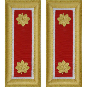 U.S. Army Engineer Major Shoulder Boards - For Male Uniforms U.S. Army Engineer Major Shoulder Boards - For Male Uniforms