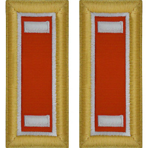 U.S. Army Signal First Lieutenant Shoulder Boards - For Male Uniforms U.S. Army Signal First Lieutenant Shoulder Boards - For Male Uniforms