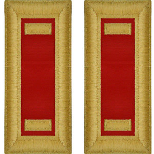 U.S. Army Artillery Second Lieutenant Shoulder Boards - For Male Uniforms U.S. Army Artillery Second Lieutenant Shoulder Boards - For Male Uniforms