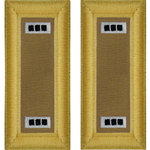 U.S. Army Quartermaster Warrant Officer 3 Shoulder Boards - For Male Uniforms U.S. Army Quartermaster Warrant Officer 3 Shoulder Boards - For Male Uniforms
