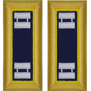 U.S. Army Chemical Captain Shoulder Boards - For Male Uniforms U.S. Army Chemical Captain Shoulder Boards - For Male Uniforms