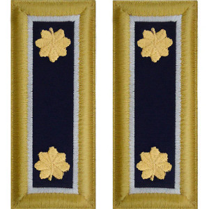 U.S. Army Judge Advocate Major Shoulder Boards - For Male Uniforms U.S. Army Judge Advocate Major Shoulder Boards - For Male Uniforms