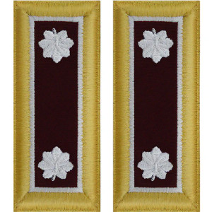 U.S. Army Medical Lieutenant Colonel Shoulder Boards - For Male Uniforms U.S. Army Medical Lieutenant Colonel Shoulder Boards - For Male Uniforms