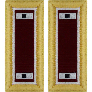 U.S. Army Medical Warrant Officer 1 Shoulder Boards - For Male Uniforms U.S. Army Medical Warrant Officer 1 Shoulder Boards - For Male Uniforms