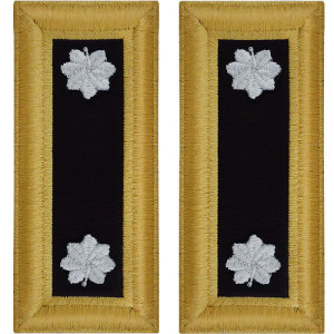 U.S. Army Chaplain Lieutenant Colonel Shoulder Boards - For Male Uniforms U.S. Army Chaplain Lieutenant Colonel Shoulder Boards - For Male Uniforms