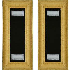U.S. Army Chaplain First Lieutenant Shoulder Boards - For Male Uniforms U.S. Army Chaplain First Lieutenant Shoulder Boards - For Male Uniforms