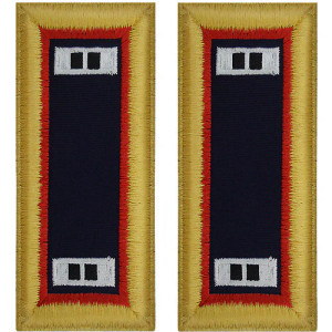 U.S. Army Adjutant General Warrant Officer 2 Shoulder Boards - For Male Uniforms U.S. Army Adjutant General Warrant Officer 2 Shoulder Boards - For Male Uniforms