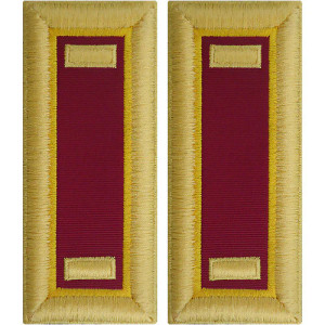 U.S. Army Ordnance Second Lieutenant Shoulder Boards - For Male Uniforms U.S. Army Ordnance Second Lieutenant Shoulder Boards - For Male Uniforms